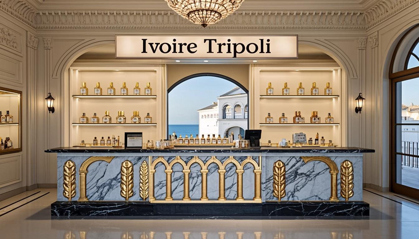 Vitrine Maison Ivoire Tripoli — Ivoire Tripoli