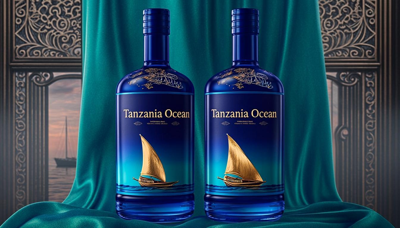 Duo Dhow au Coucher de Soleil — Tanzania Ocean