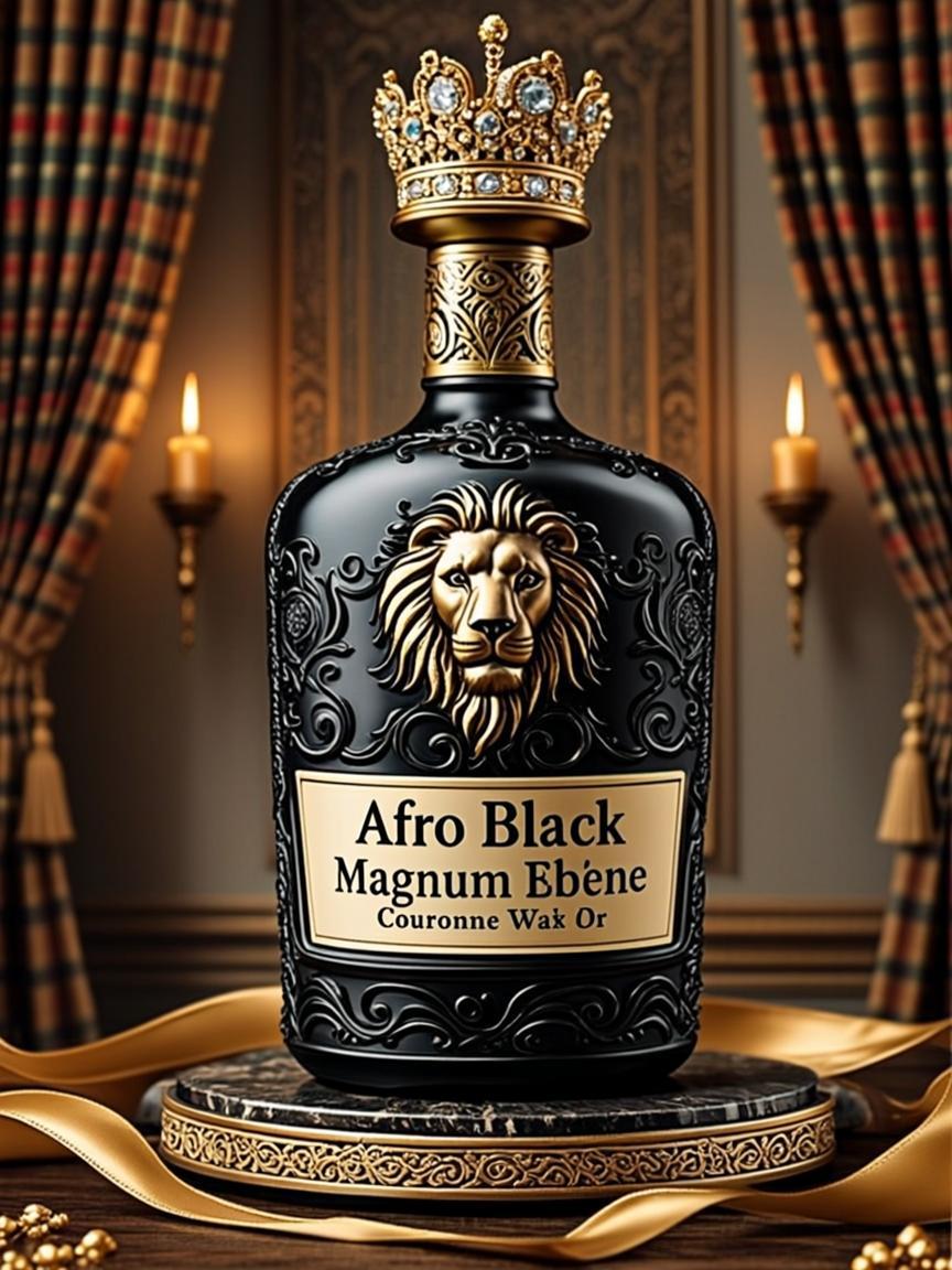 Magnum Ébène Couronne Wax d'Or — Afro Black