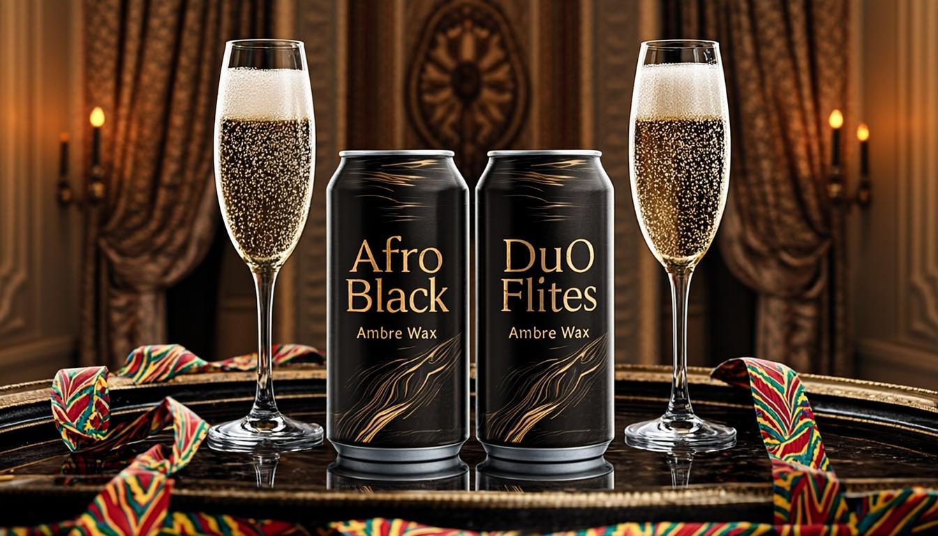 Duo Flûtes Ambre Wax — Afro Black