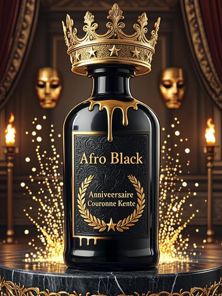 Anniversaire Couronne Kente — Afro Black