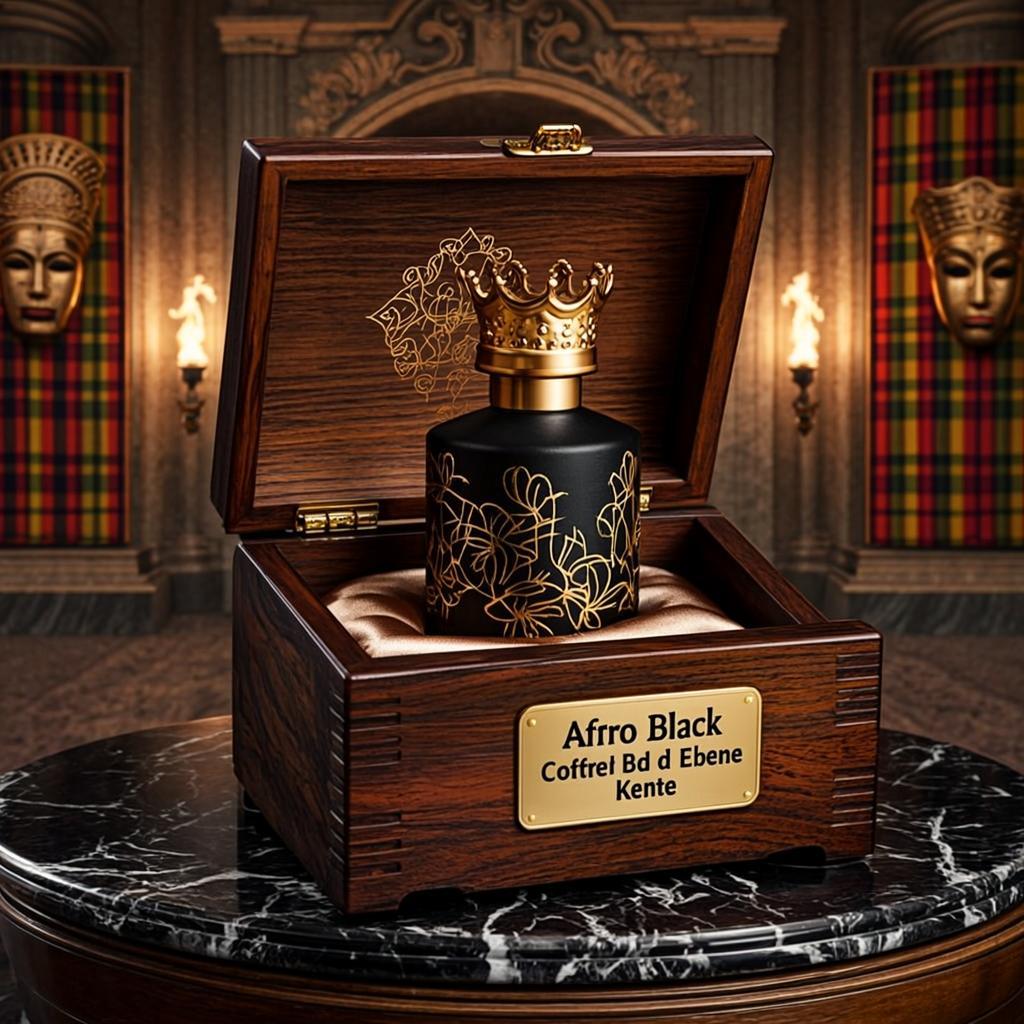 Coffret Bois d'Ébène Kente — Afro Black