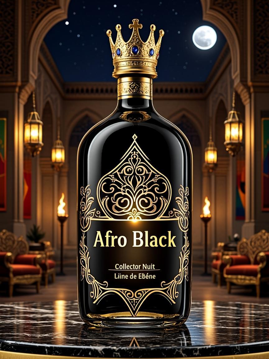 Collector Nuit Lune d'Ébène — Afro Black