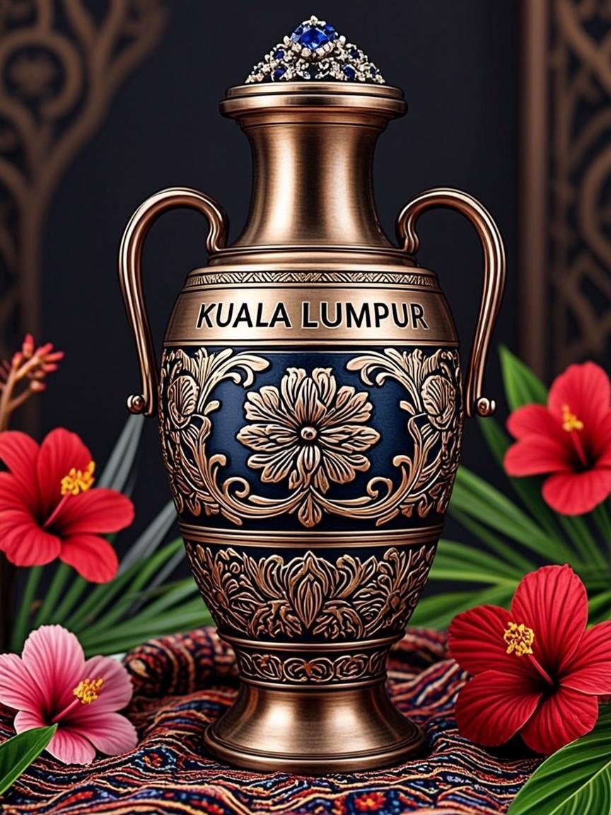Amphore Cuivre Batik Or — Kuala Lumpur