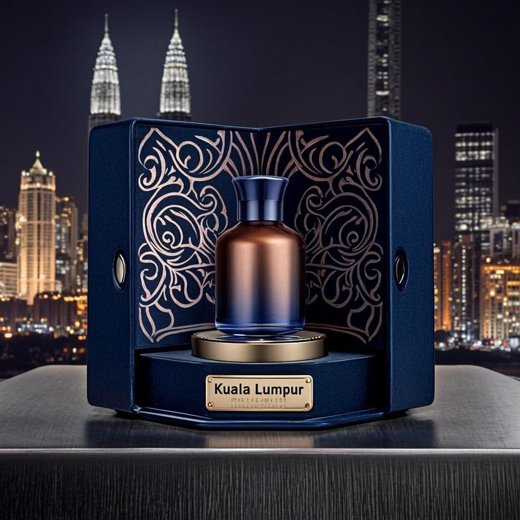 Coffret Capitale Laque Cuivre — Kuala Lumpur