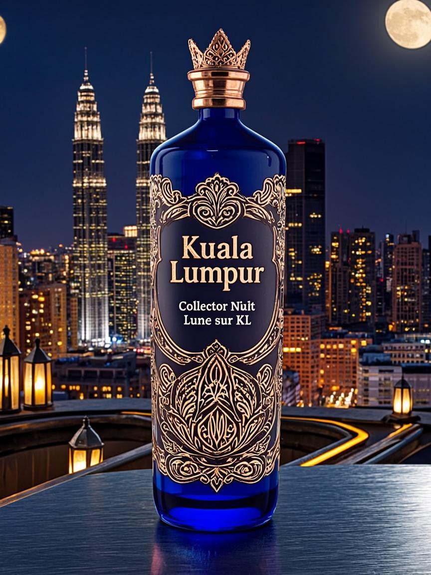 Collector Nuit Lune sur KL — Kuala Lumpur