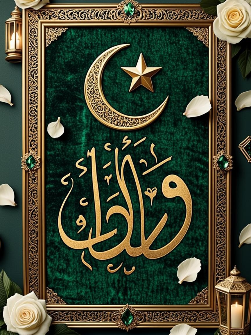 Panneau du Mawlid Naby